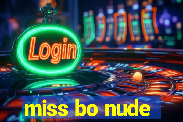 miss bo nude